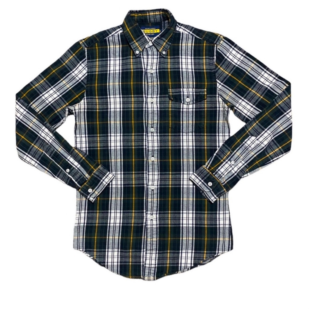 Rugby Ralph Lauren Plaid Button-Down Shirt